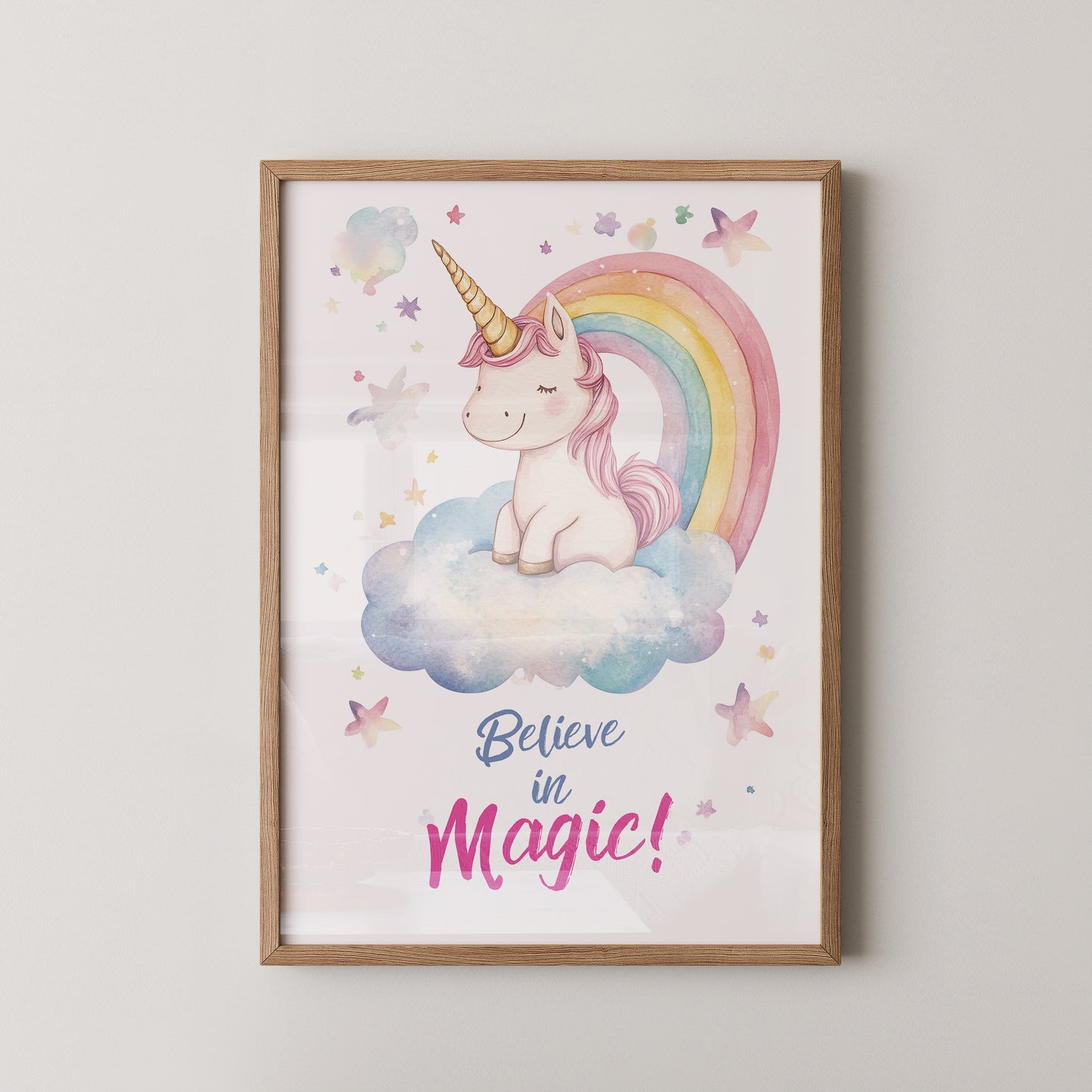 Einhorn Regenbogen Pastellträume