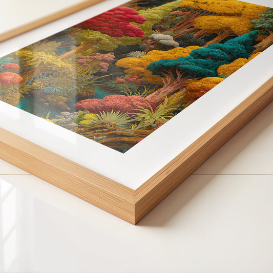 Bunter Zauberwald Herbstfarben