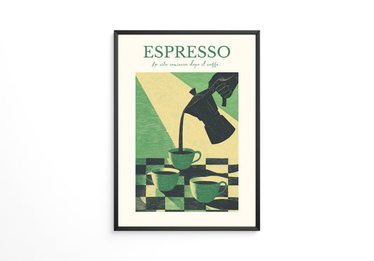 Espresso Kaffeetassen Retro-Design