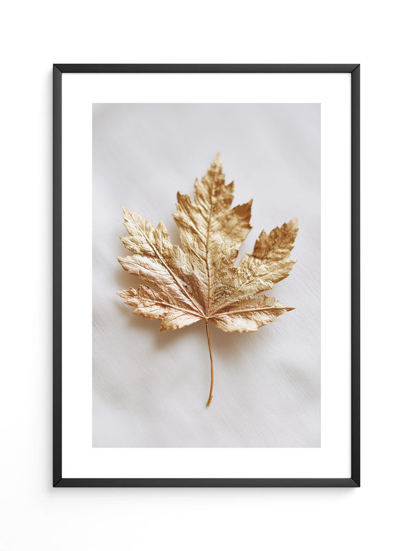 Goldenes Blatt edel