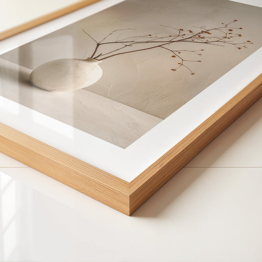 Minimalistischer Zweig Vase