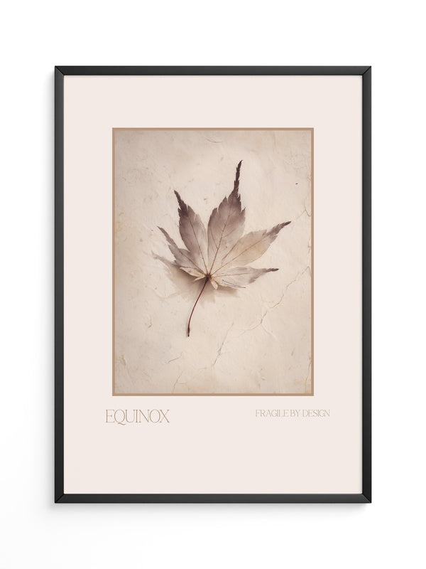 Ahornblatt Vintage Natur