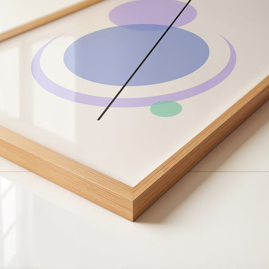 Kreise Pastell Linienkunst