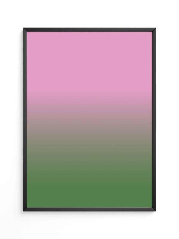 Farbverlauf Rosa Grün Pastell