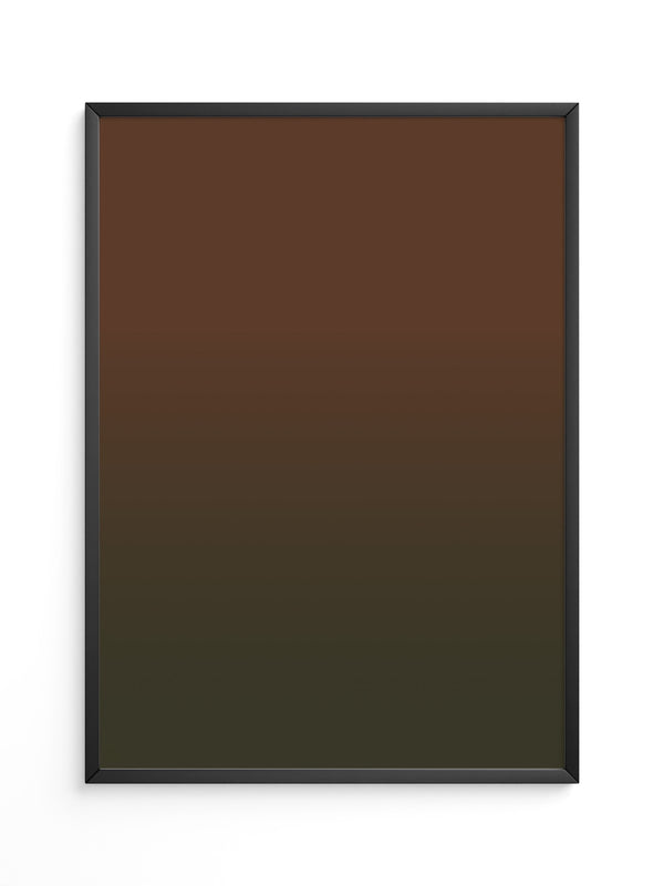 Brauner Farbverlauf minimalistisch
