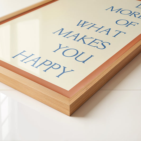 Motivationsspruch Retro Typografie