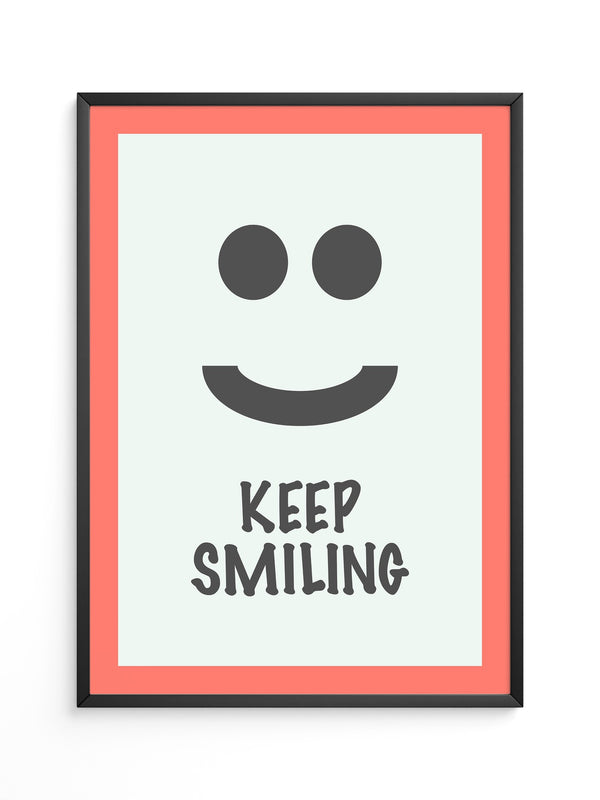 Smiley Gesicht minimalistisch