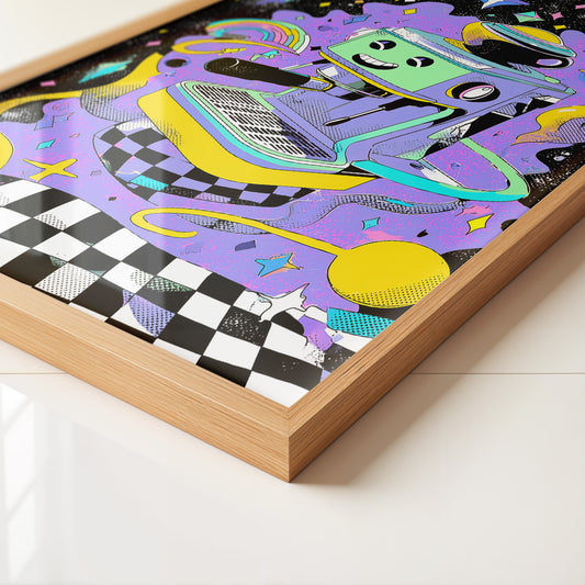 Espressomaschine Weltraum Fantasie