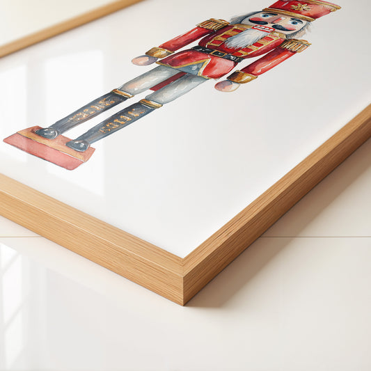 Nussknacker Bunt Aquarell Stil