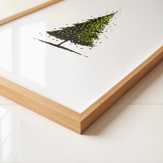 Weihnachtsbaum Goldakzente