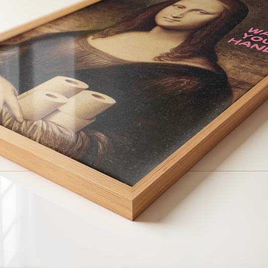Mona Lisa Toilettenpapier Humor