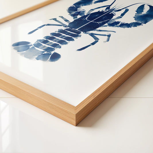 Hummer Blau Aquarell