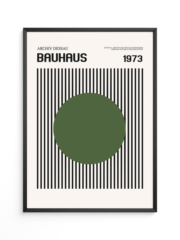 Bauhaus Streifen Kreis 1973
