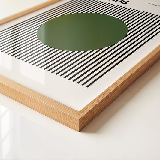 Bauhaus Streifen Kreis 1973