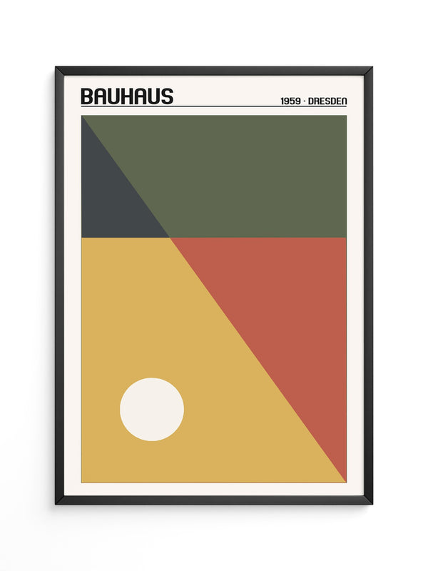 Bauhaus Geometrie Farbmix
