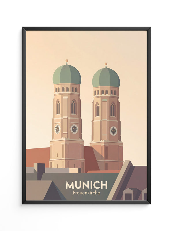 Frauenkirche München Pastellkunst