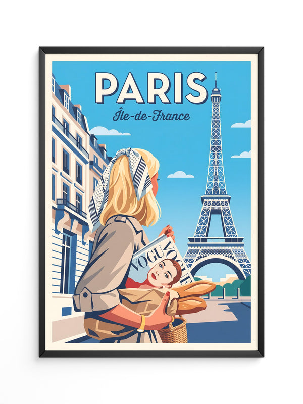 Eiffelturm Retro Paris