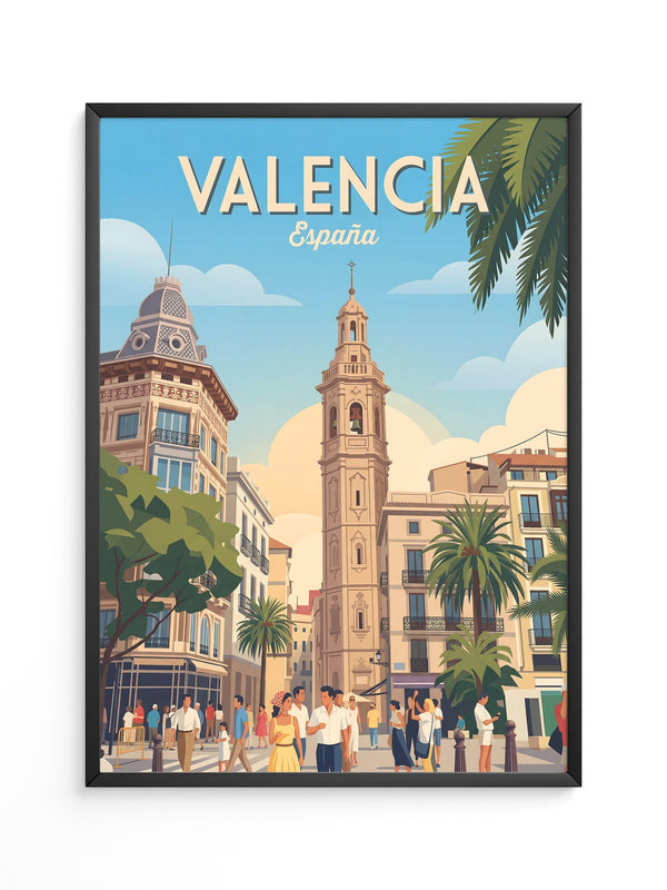 Valencia Altstadt Retro-Charme