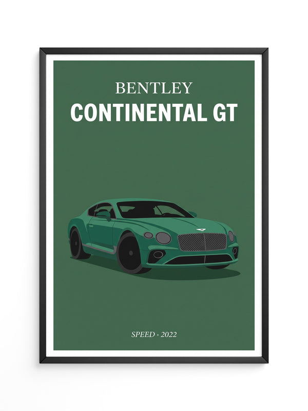 Bentley Coupé Grün Frontansicht
