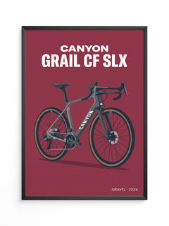 Gravel Bike Rot Grafik
