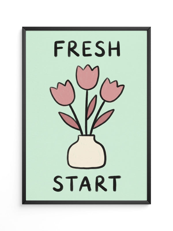 Tulpen Vase Illustration