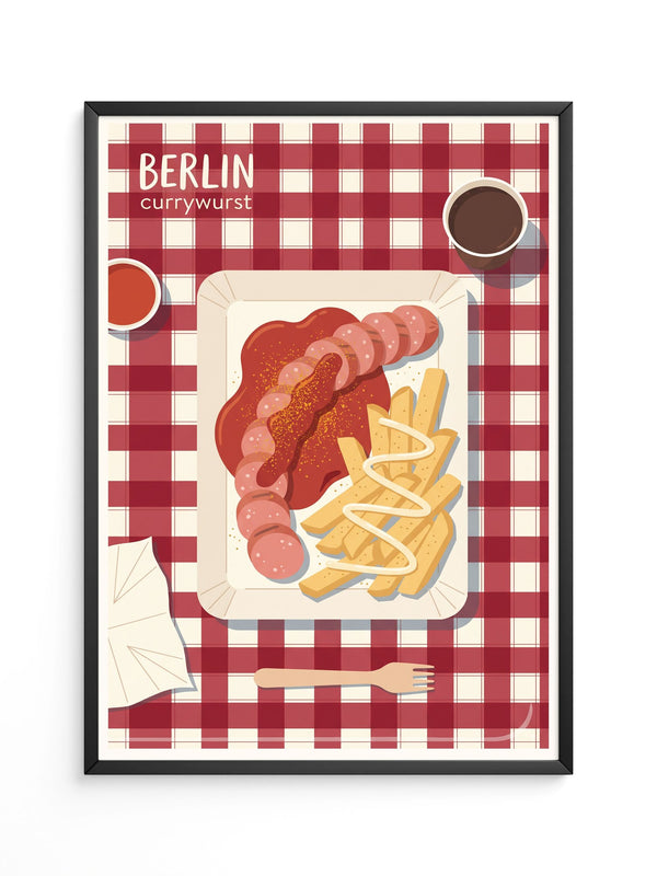 Berlin Currywurst Poster