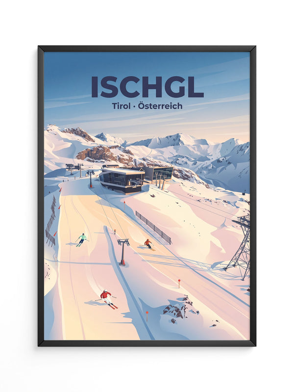 Skigebiet Ischgl Alpen