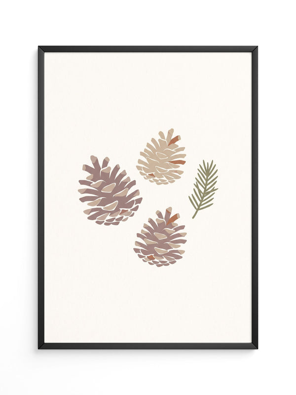 Zapfen Natur Minimalistisch