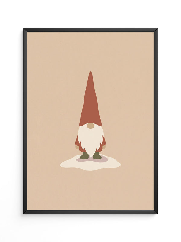 Gartenwichtel Minimalistisch