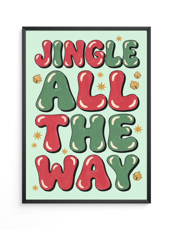 Weihnachtliche Typo
