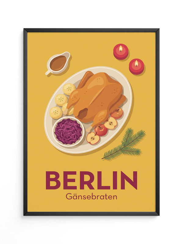Gänsebraten Festmahl