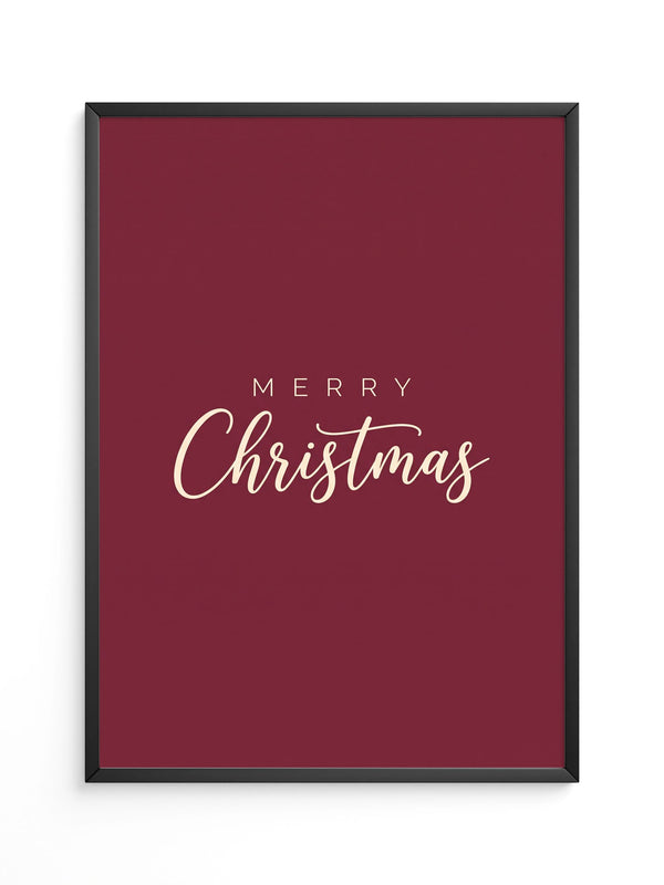 Weihnachten Gruß Rot