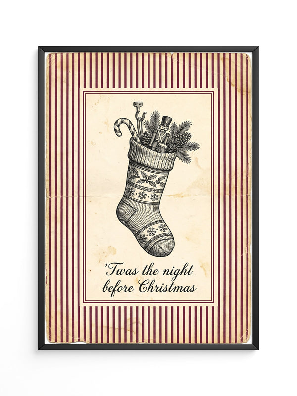 Vintage Weihnachtsstrumpf