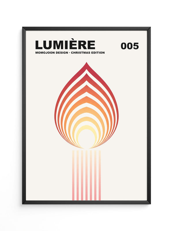 Geometrische Flammenform