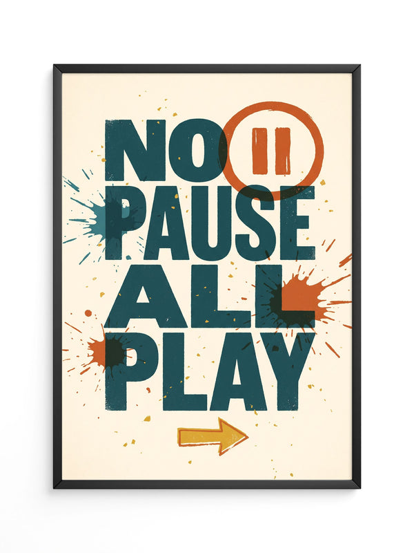 Pause Motivations Poster