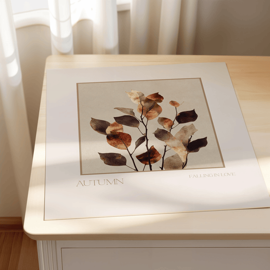 Poster Set „Autumn Calm“ – Zeitlose Naturmotive in Erdtönen