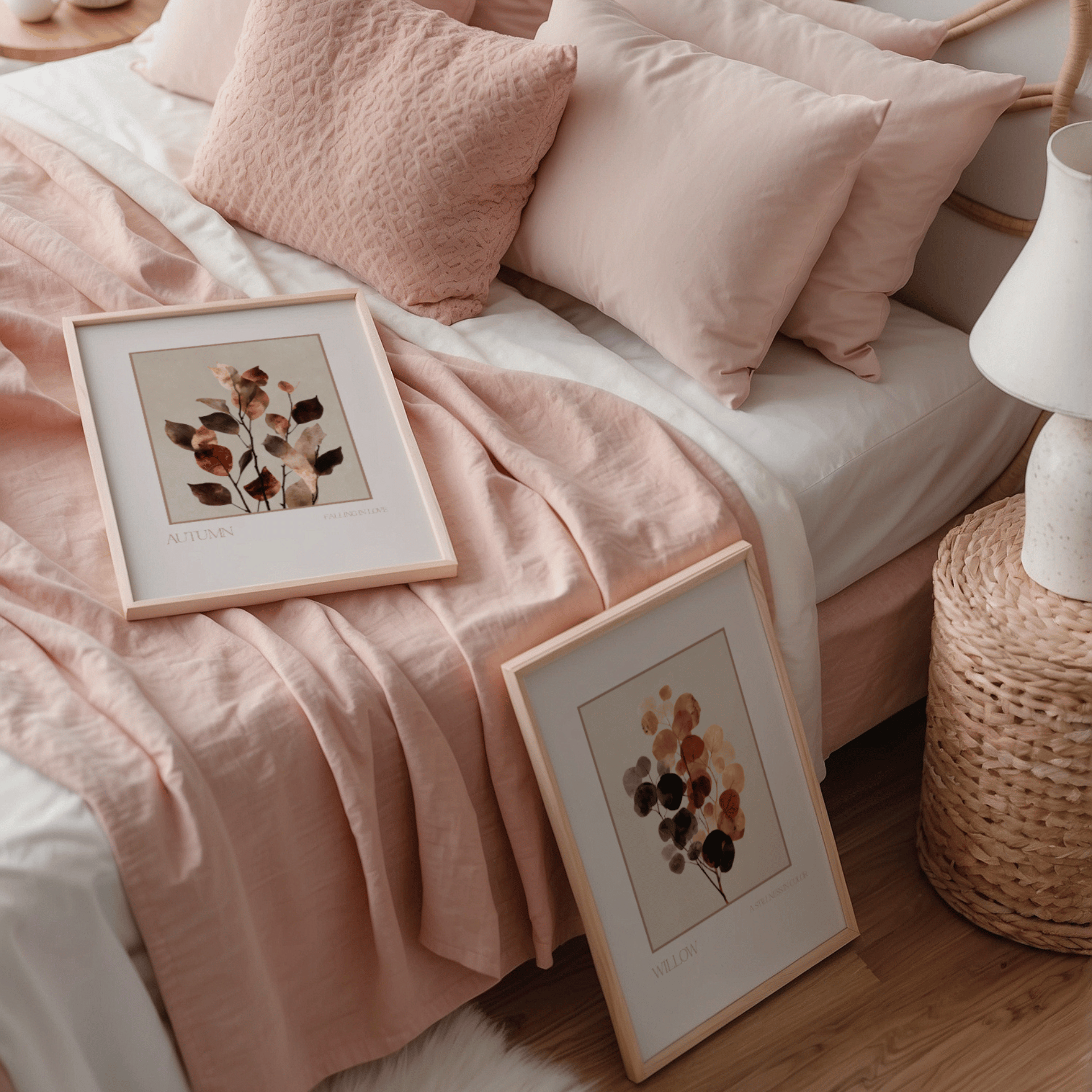 Poster Set „Autumn Calm“ – Zeitlose Naturmotive in Erdtönen