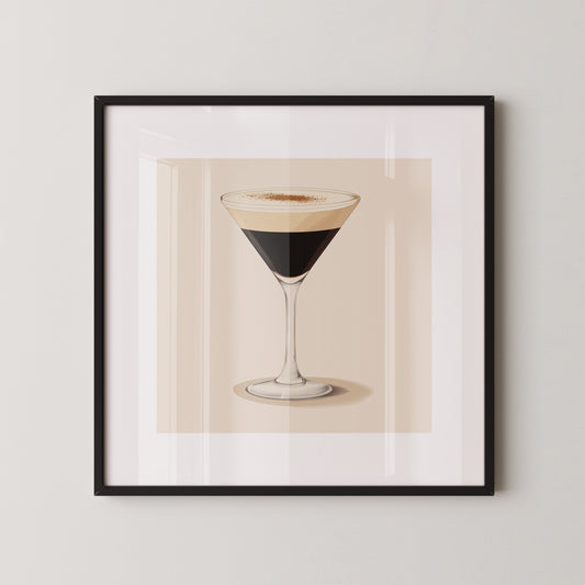 Espresso Martini minimalistisch
