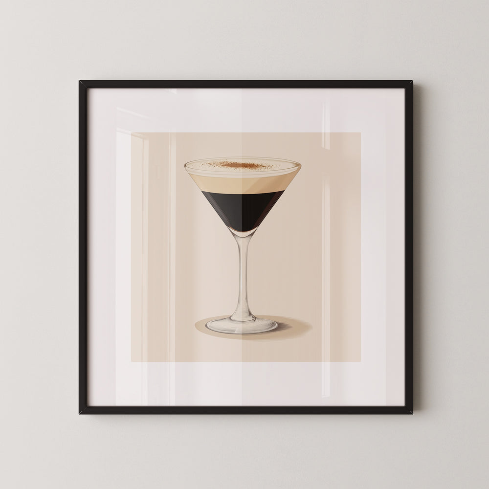 Espresso Martini minimalistisch