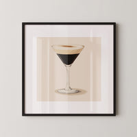 Espresso Martini minimalistisch