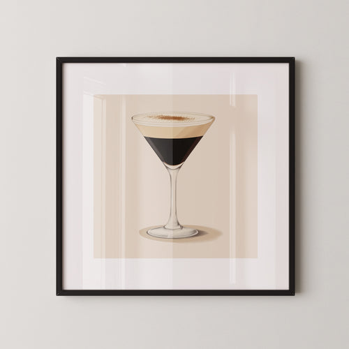 Espresso Martini minimalistisch