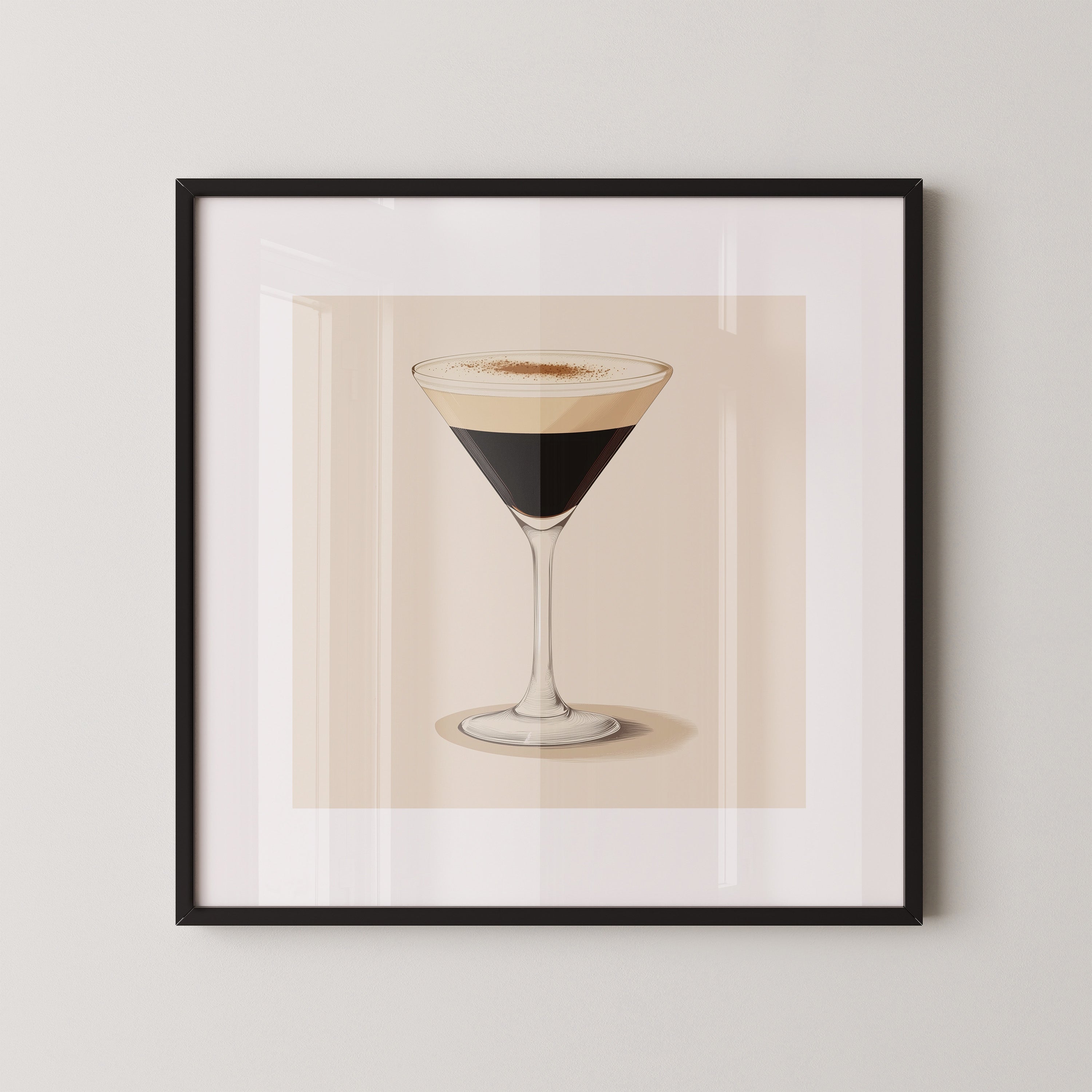 Espresso Martini minimalistisch