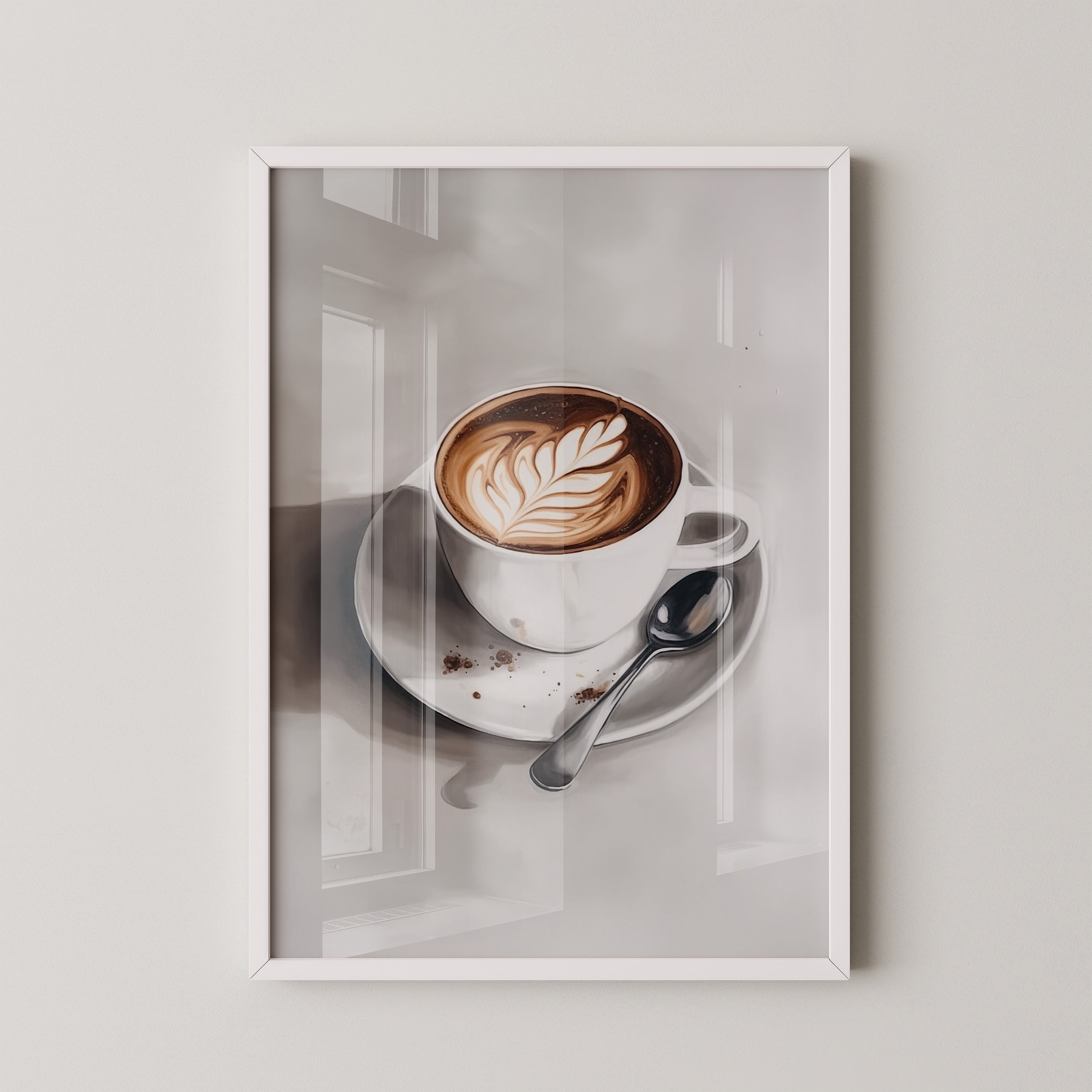 Cappuccino Kunst Latte Art