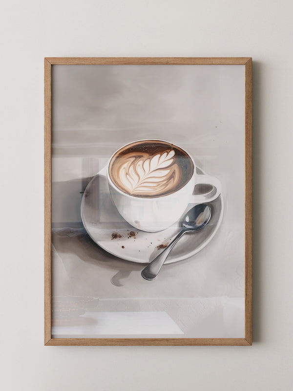 Cappuccino Kunst Latte Art
