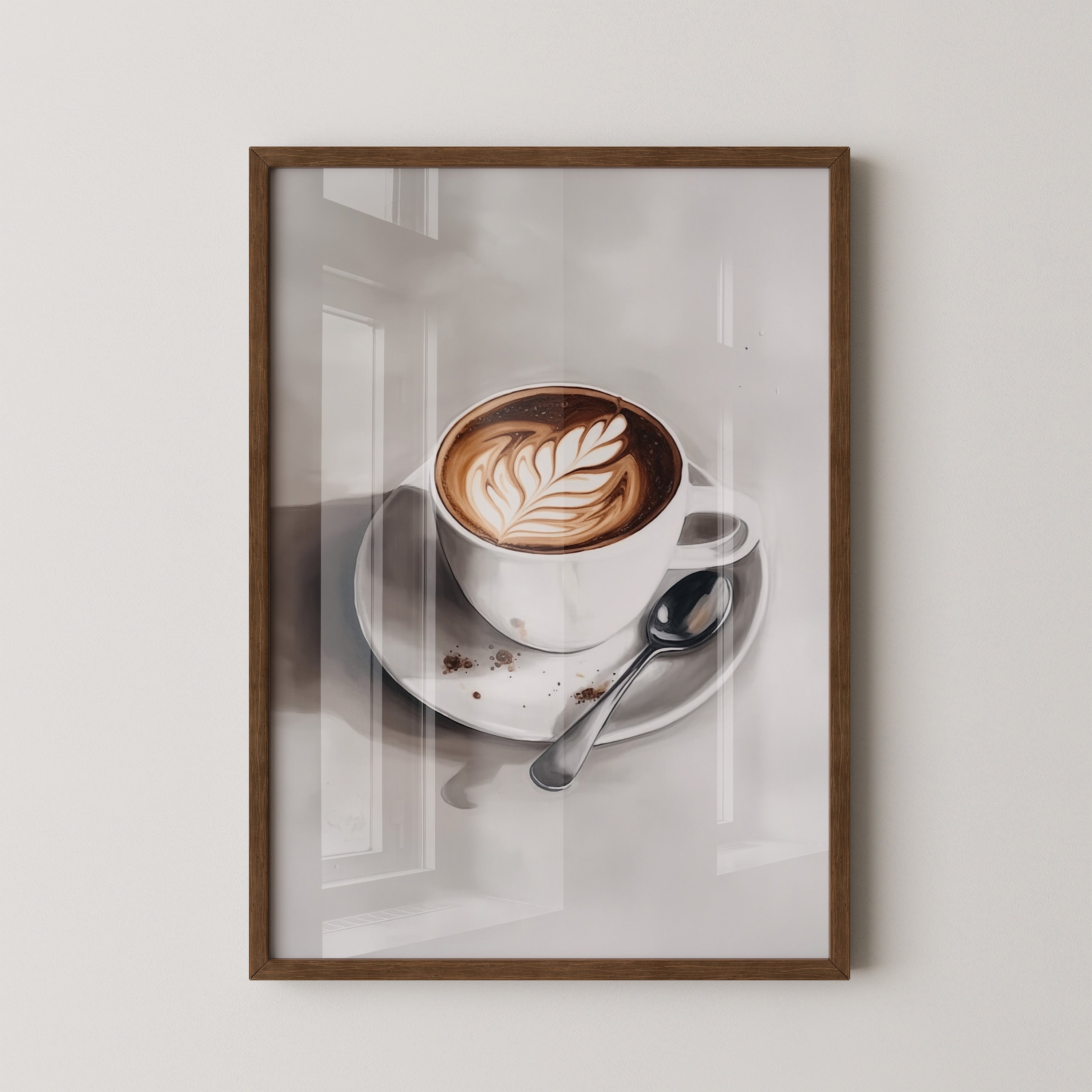 Cappuccino Kunst Latte Art