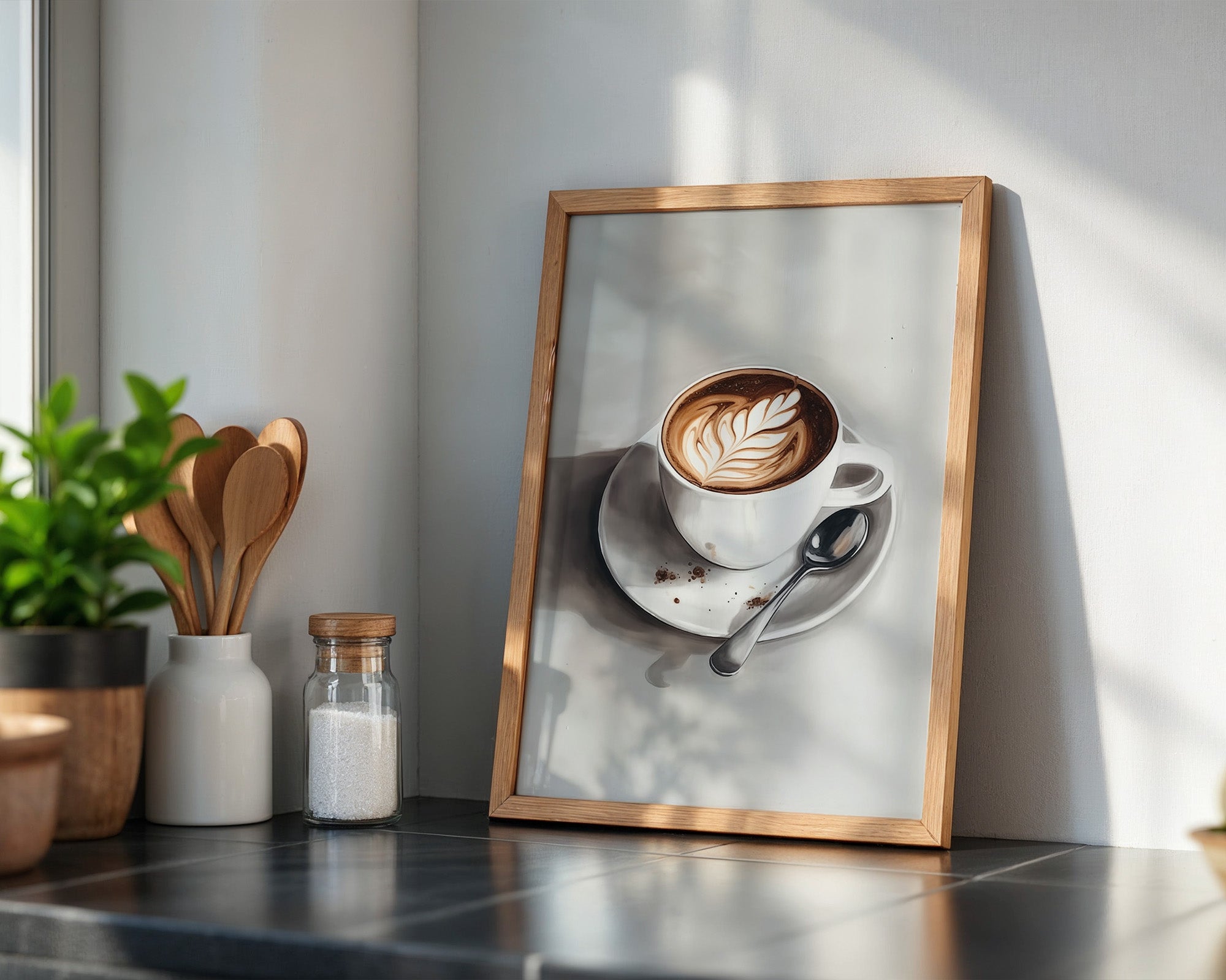 Cappuccino Kunst Latte Art