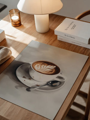 Cappuccino Kunst Latte Art