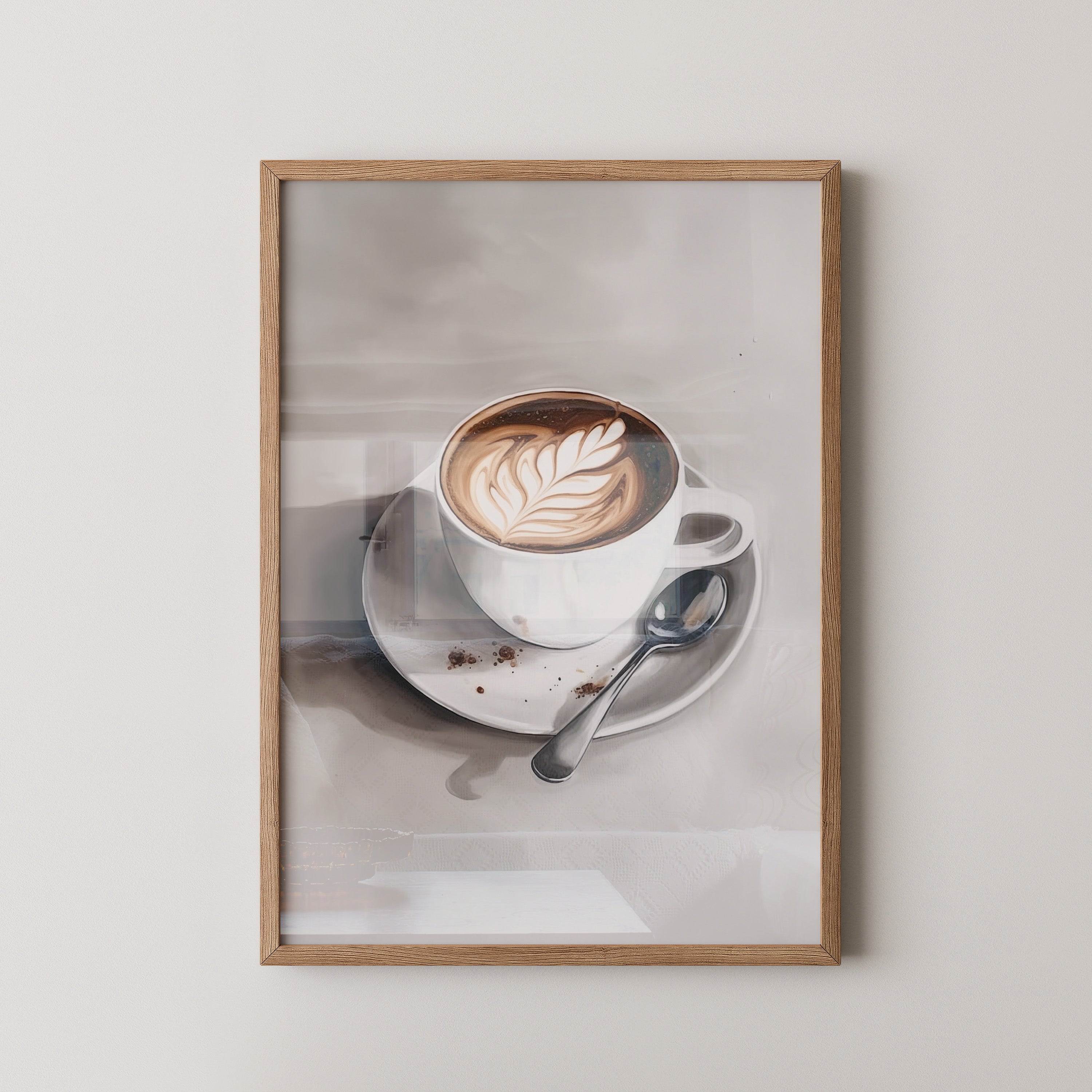 Cappuccino Kunst Latte Art