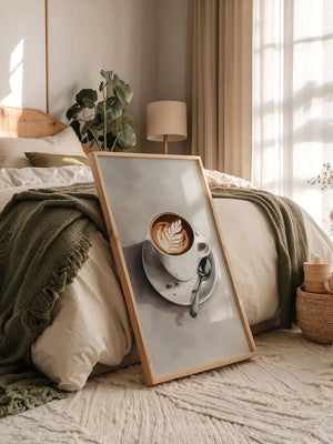 Cappuccino Kunst Latte Art