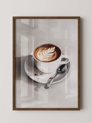 Cappuccino Kunst Latte Art
